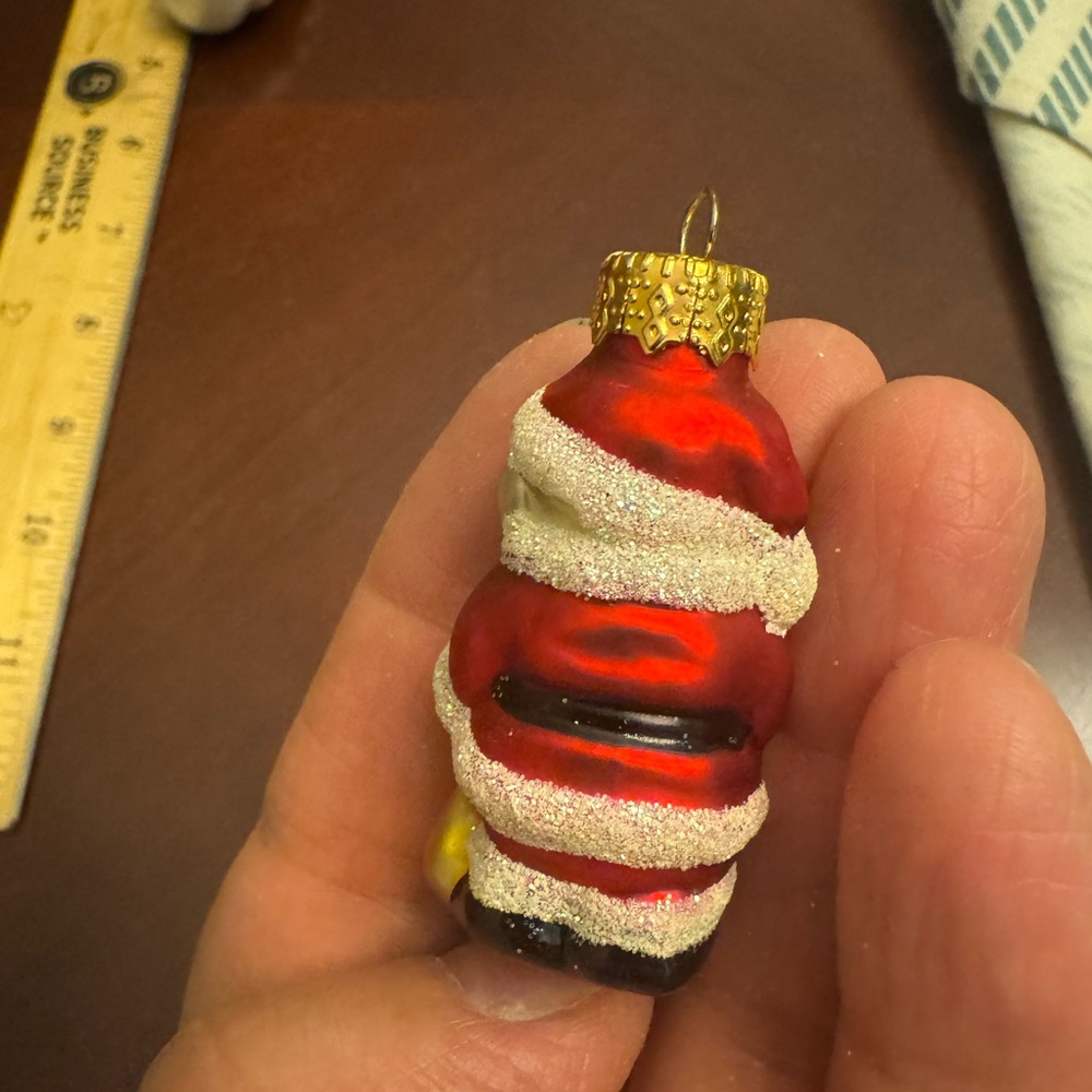 4 Handcrafted glass ornaments - Picture 7 of 12